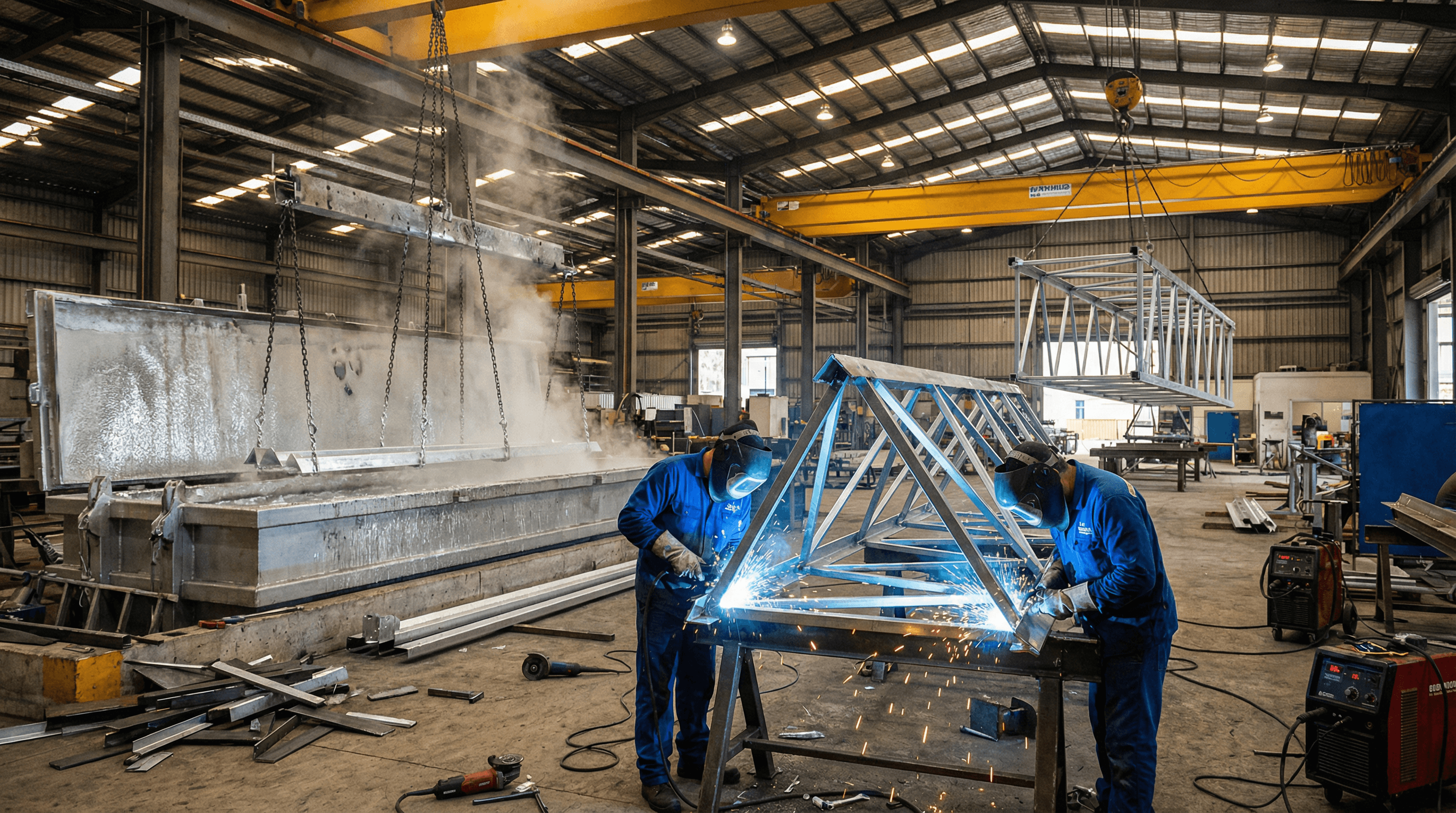 Telecom Tower Manufacturing Workshop - SOLAR TODO