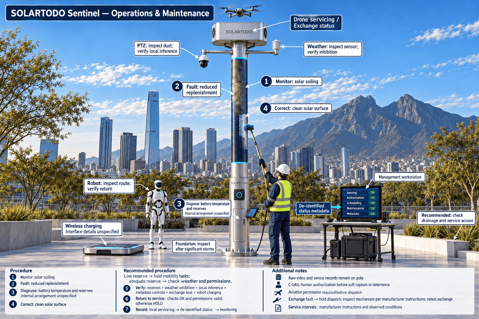 Smart Streetlight - system operations maintenance