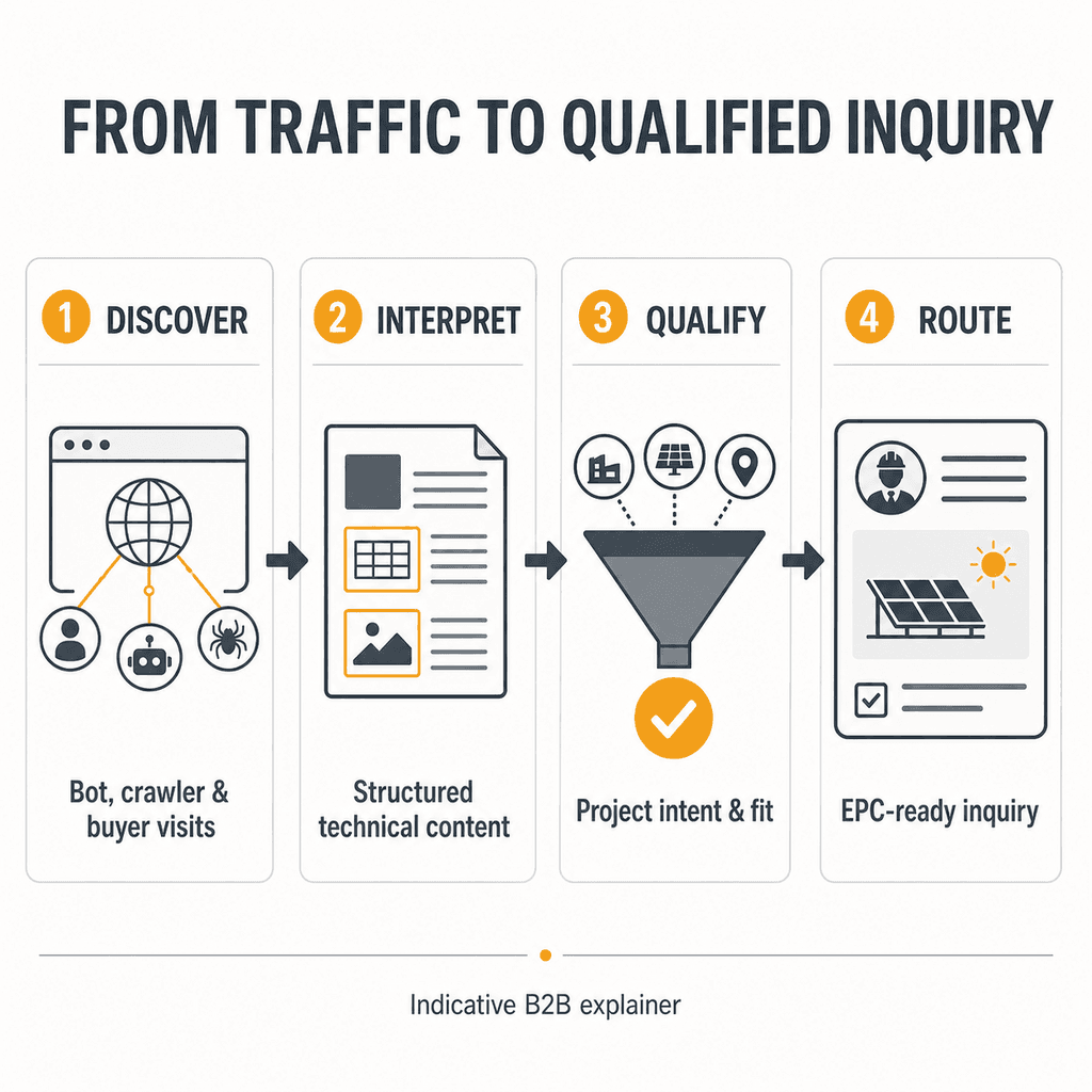 AI-Powered Solar Lead Gen: Turn Bot Traffic Into Sales |… — infographic 1