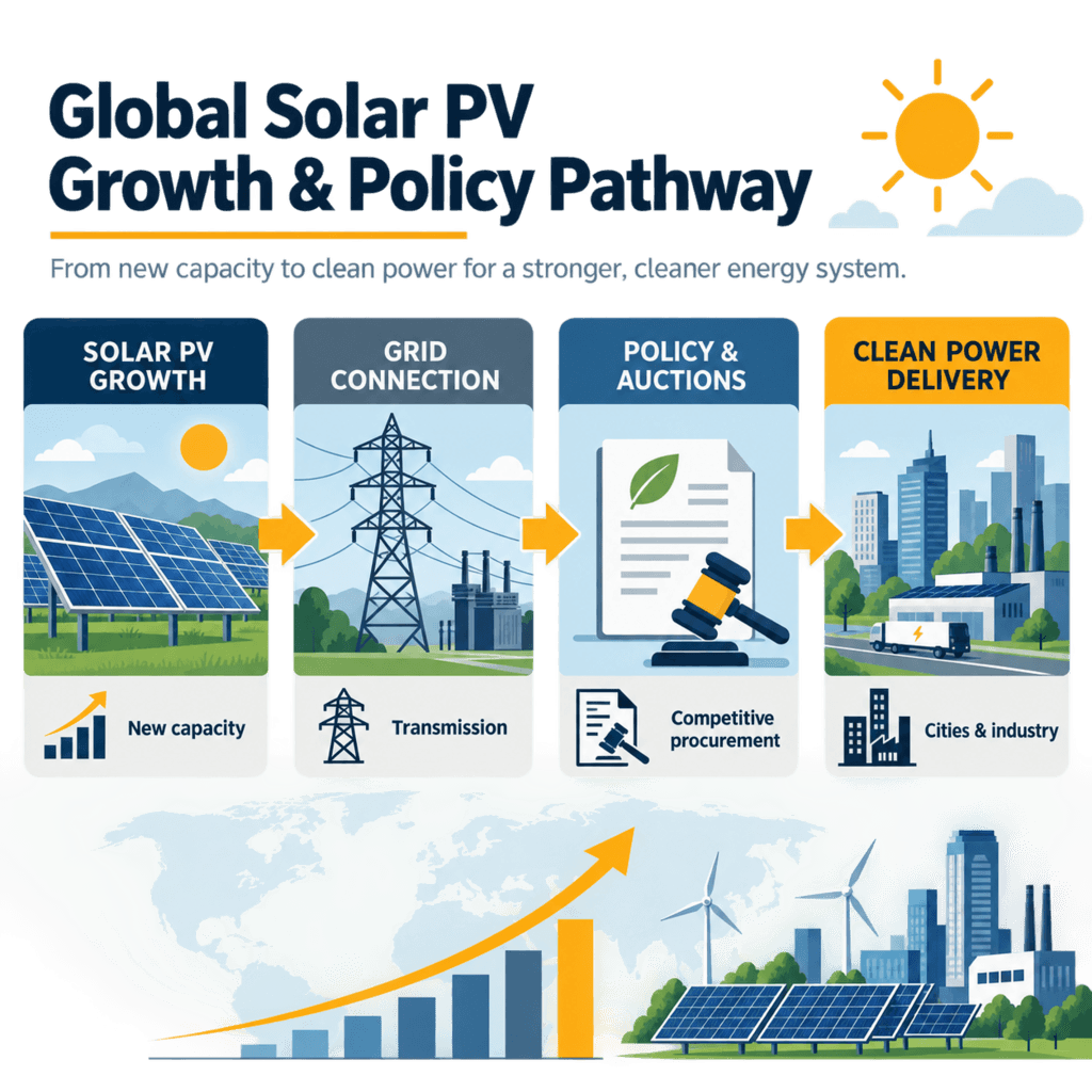 Global Solar PV Installation Statistics 2026: Growth Rates… — infographic 1