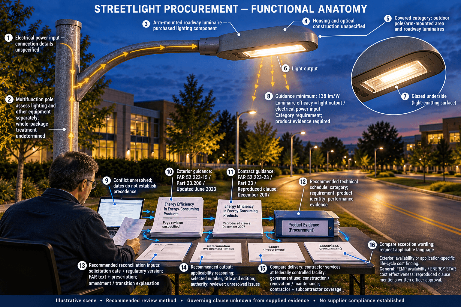 Streetlight Solicitations: Reconciling Conflicting FAR… — Detailed functional anatomy