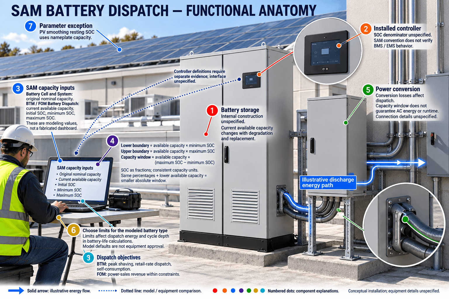 Limites de SOC de baterias envelhecidas: verifique a capacidade disponível… — Anatomia funcional detalhada