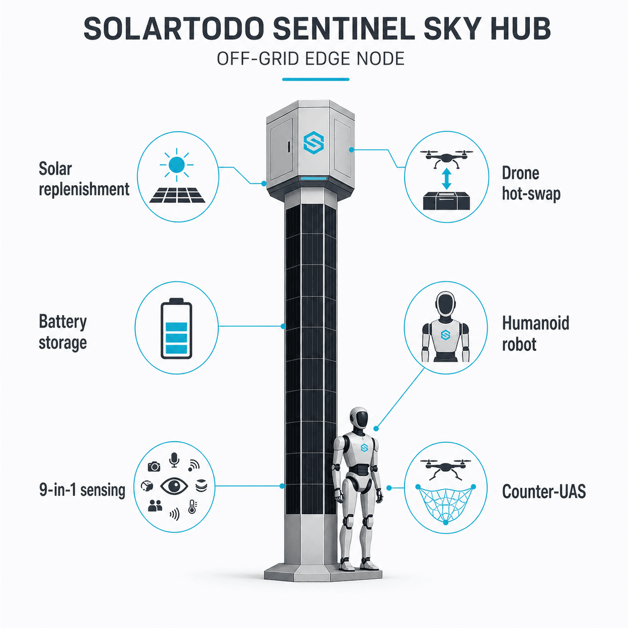 Smart City Drone Surveillance: Pole-Mounted Nests vs… — infographic 2