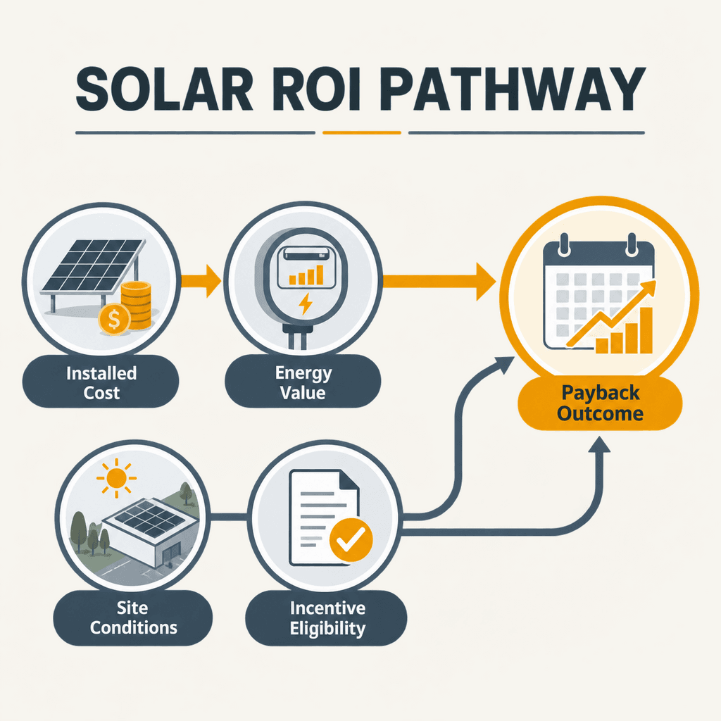Rooftop vs Ground-Mount Solar Cost Analysis 2026: ROI… — infographic 2