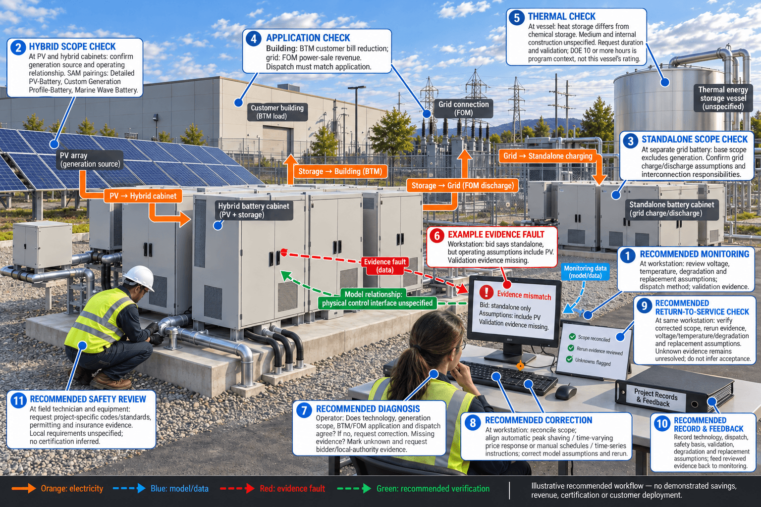 Energy Storage Procurement Scope: Battery, Thermal,… — Detailed system operations and maintenance