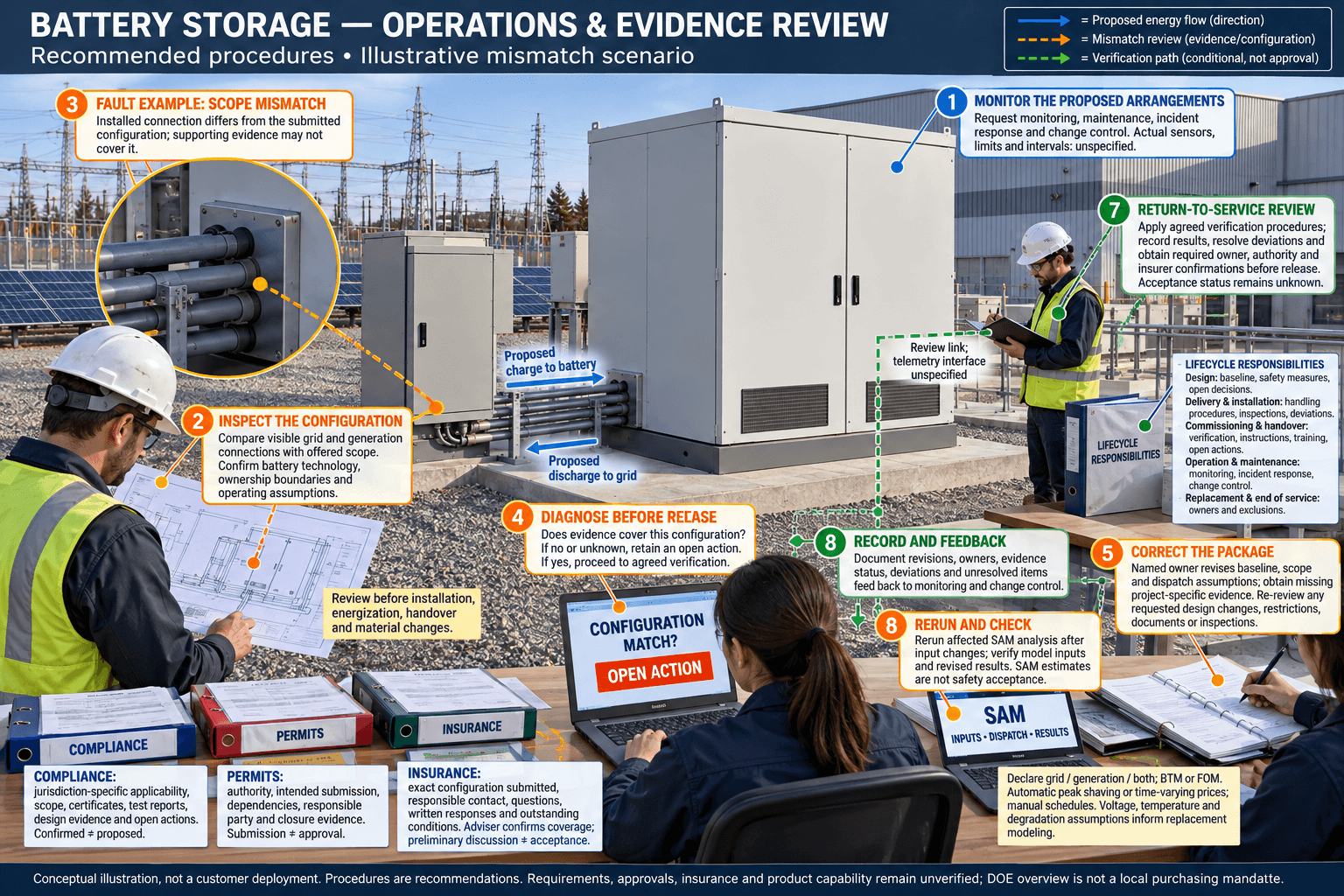Battery Storage Solicitation: Recommended Safety Work… — Detailed system operations and maintenance