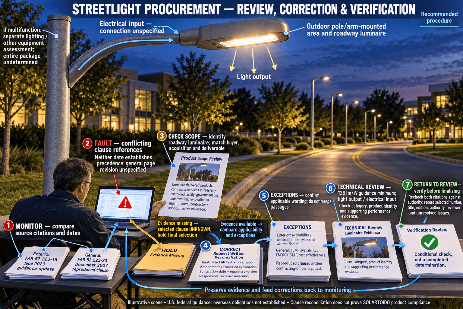 Streetlight Solicitations: Reconciling Conflicting FAR… — Detailed system operations and maintenance