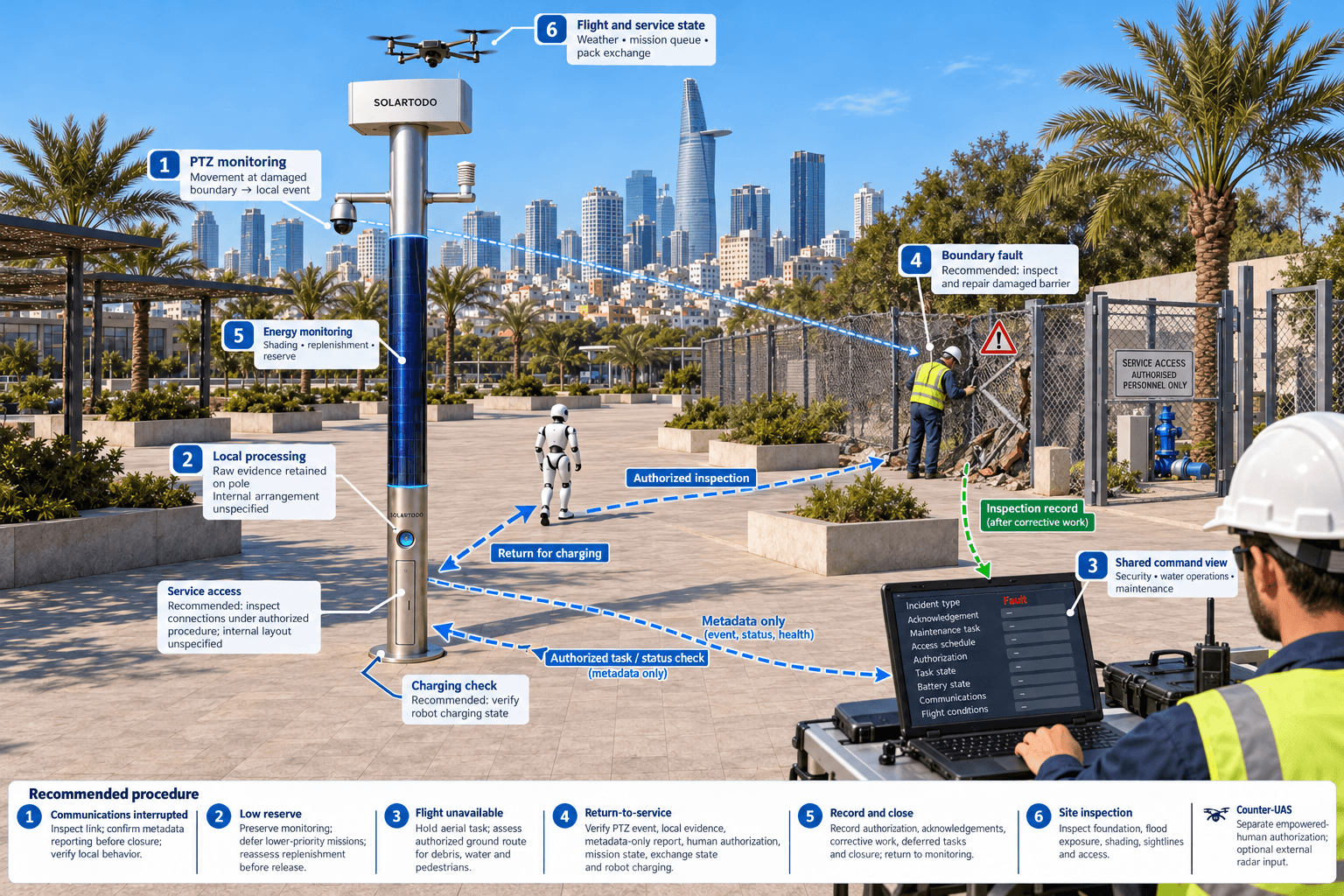 operations and maintenance of the City AI Pole — Ho Chi Minh City, Vietnam
