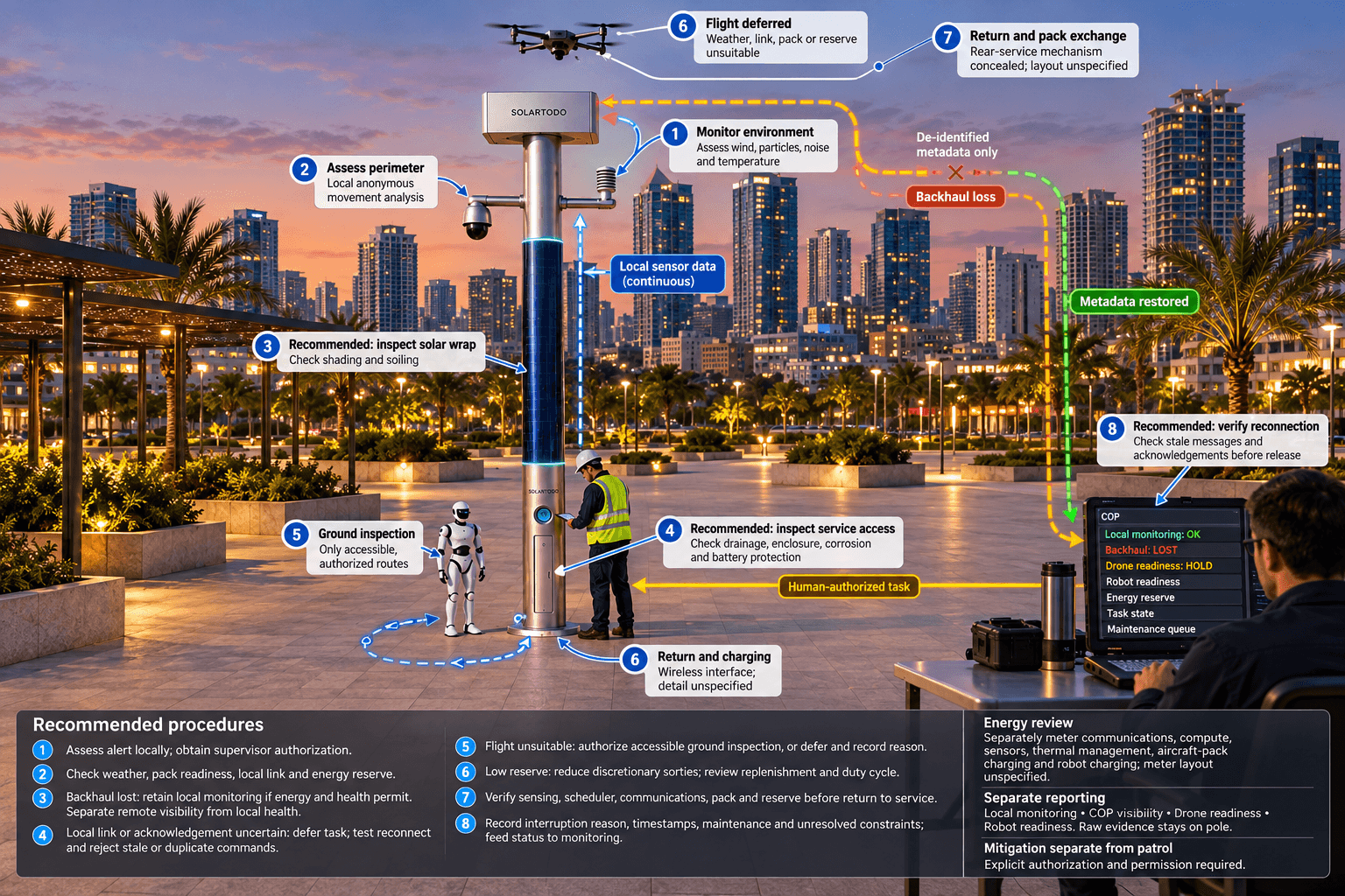 operations and maintenance of the City AI Pole — Manila, Philippines